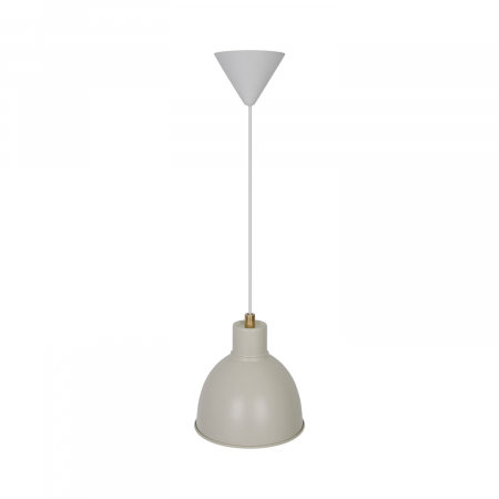 Nordlux Pop dekorative Pendelleuchte Beige E27 dimmbar schlichtes Design